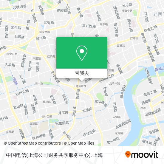 中国电信(上海公司财务共享服务中心)地图