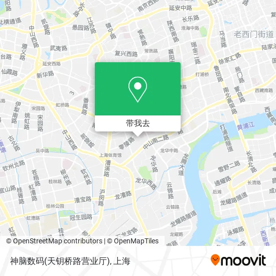 神脑数码(天钥桥路营业厅)地图