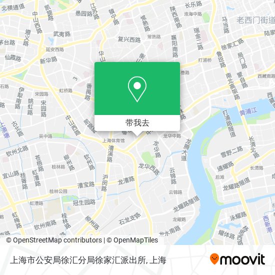上海市公安局徐汇分局徐家汇派出所地图