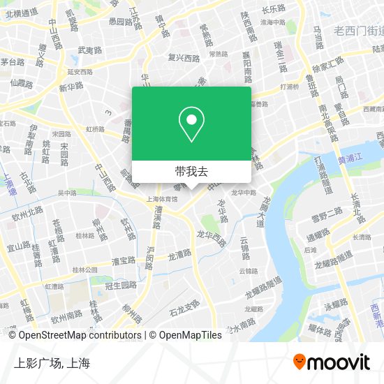 上影广场地图