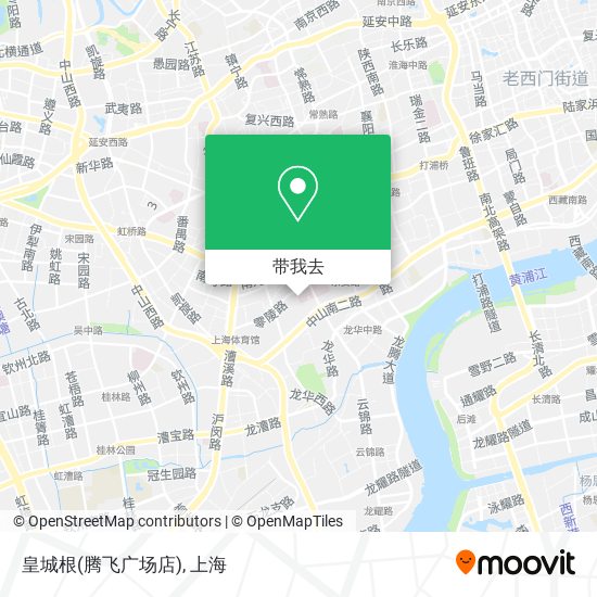 皇城根(腾飞广场店)地图