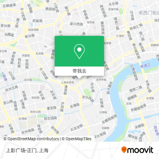 上影广场-正门地图