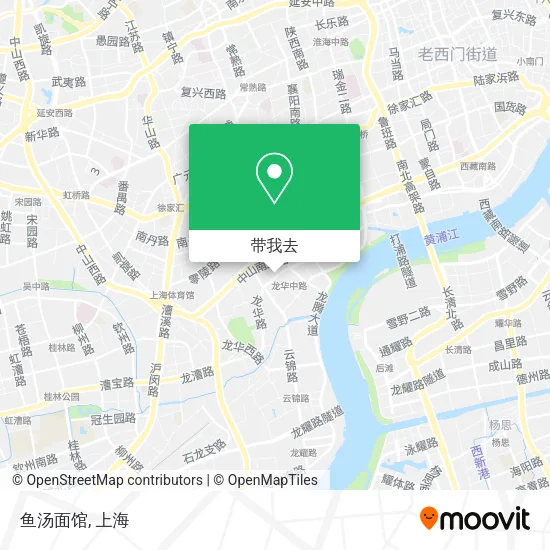 鱼汤面馆地图