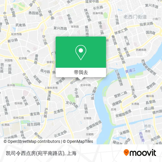 凯司令西点房(宛平南路店)地图