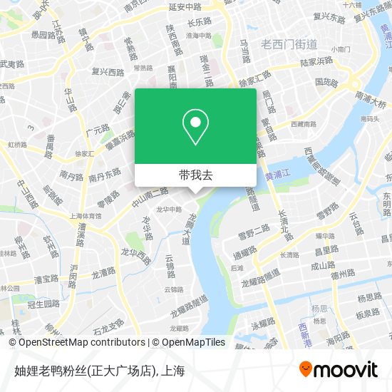 妯娌老鸭粉丝(正大广场店)地图