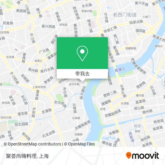 聚荟尚嗨料理地图