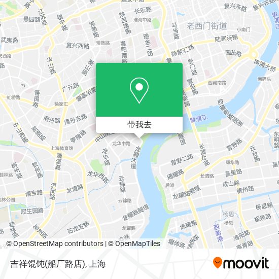 吉祥馄饨(船厂路店)地图