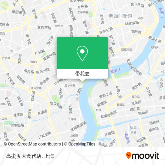 高蜜度大食代店地图