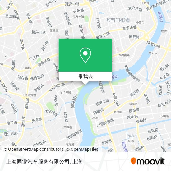 上海同业汽车服务有限公司地图