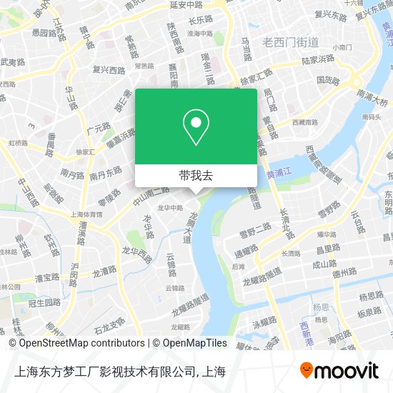 上海东方梦工厂影视技术有限公司地图
