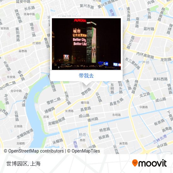 世博园区地图