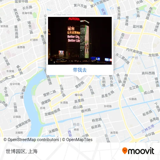 世博园区地图