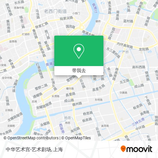 中华艺术宫-艺术剧场地图