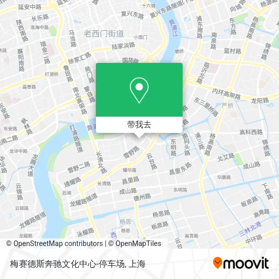 梅赛德斯奔驰文化中心-停车场地图