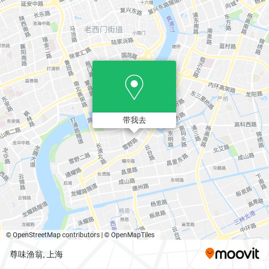 尊味渔翁地图