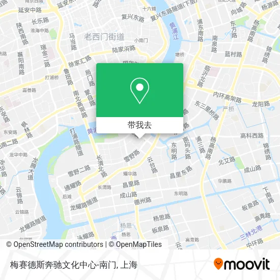 梅赛德斯奔驰文化中心-南门地图