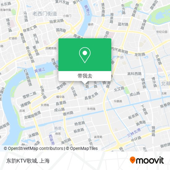 东韵KTV歌城地图