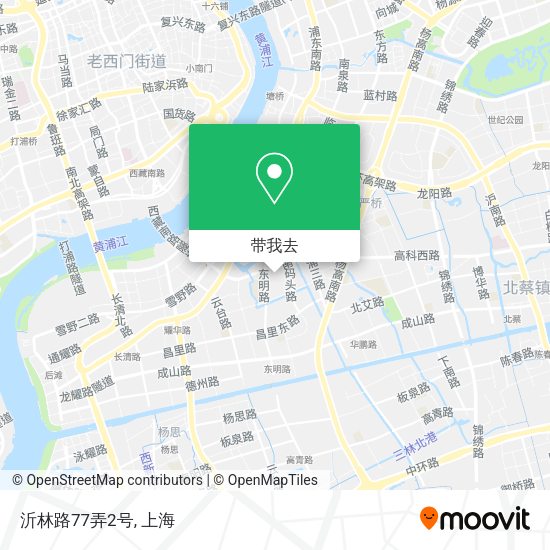 沂林路77弄2号地图