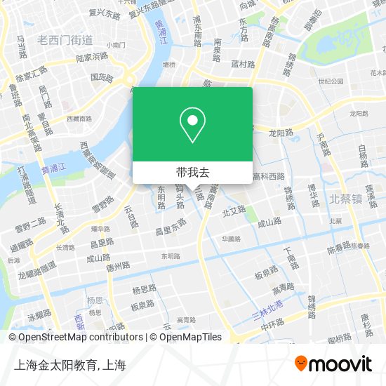 上海金太阳教育地图