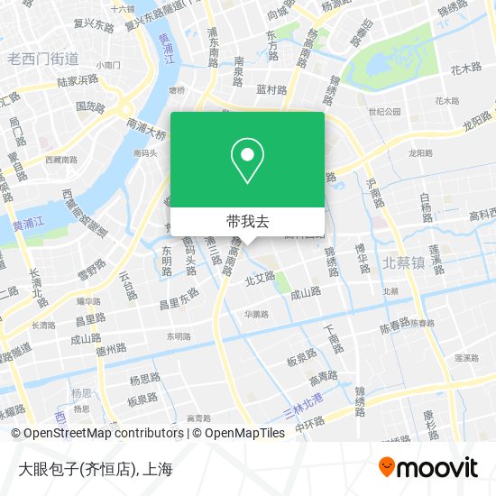 大眼包子(齐恒店)地图