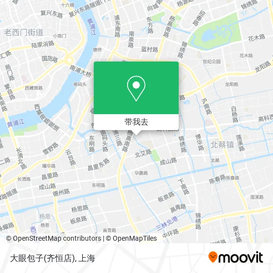 大眼包子(齐恒店)地图