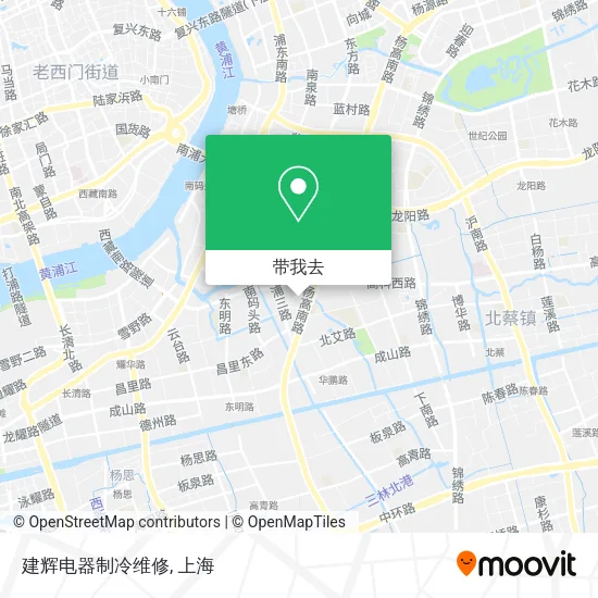 建辉电器制冷维修地图