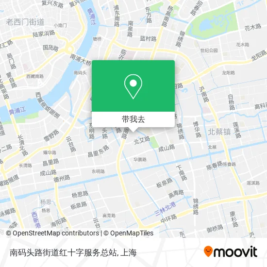 南码头路街道红十字服务总站地图