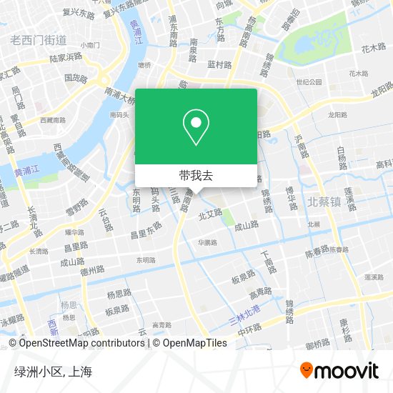 绿洲小区地图