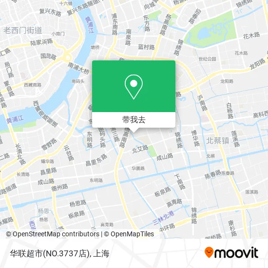华联超市(NO.3737店)地图
