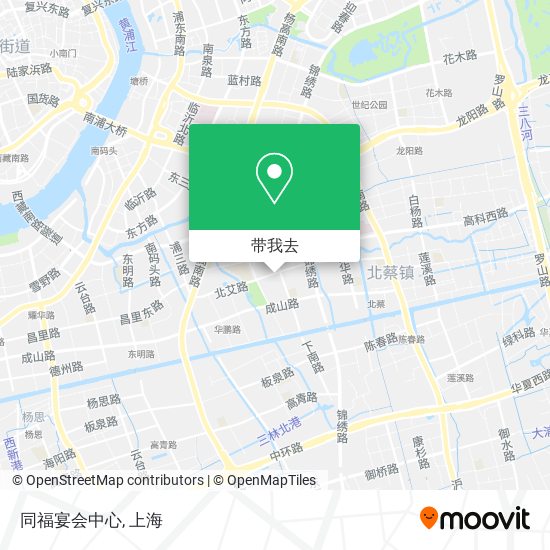 同福宴会中心地图