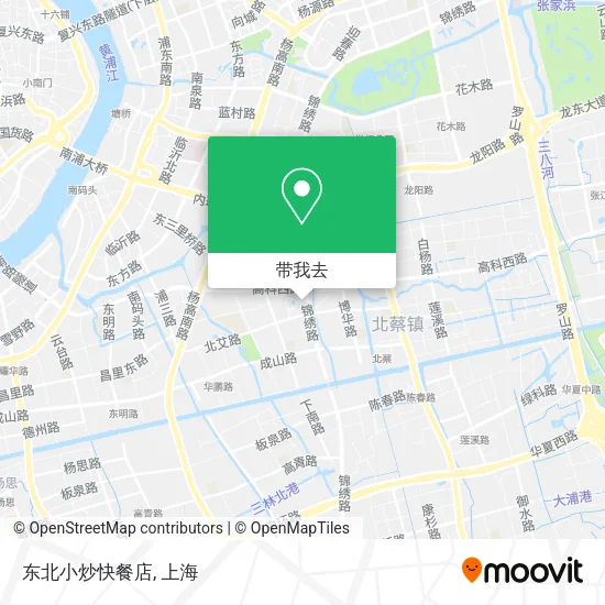 东北小炒快餐店地图