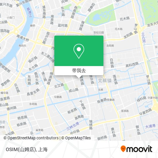 OSIM(山姆店)地图