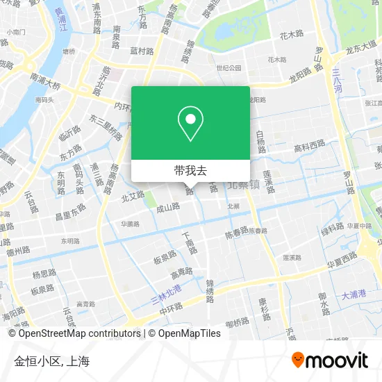 金恒小区地图