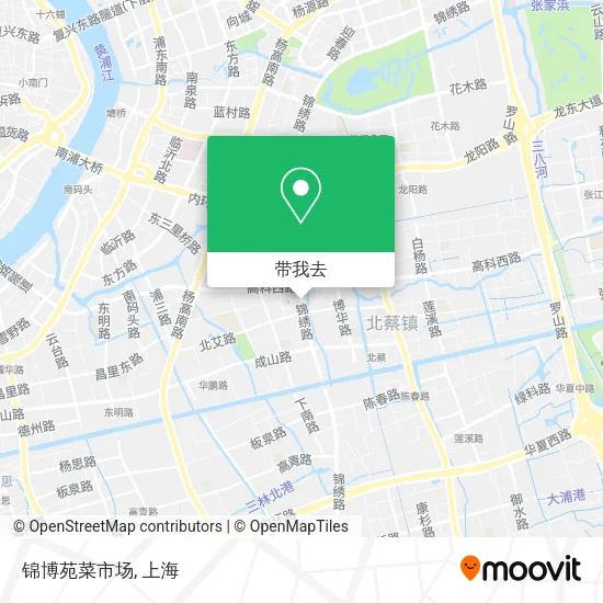 锦博苑菜市场地图