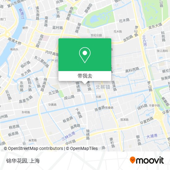 锦华花园地图