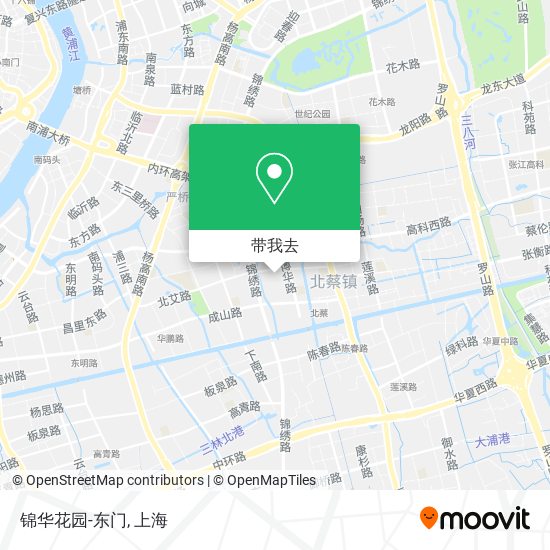 锦华花园-东门地图