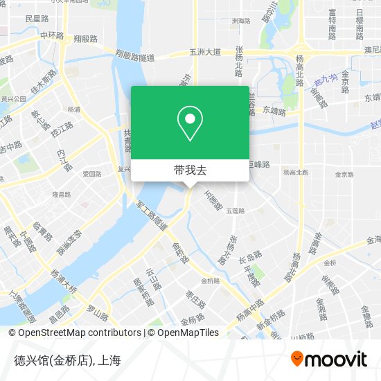 德兴馆(金桥店)地图