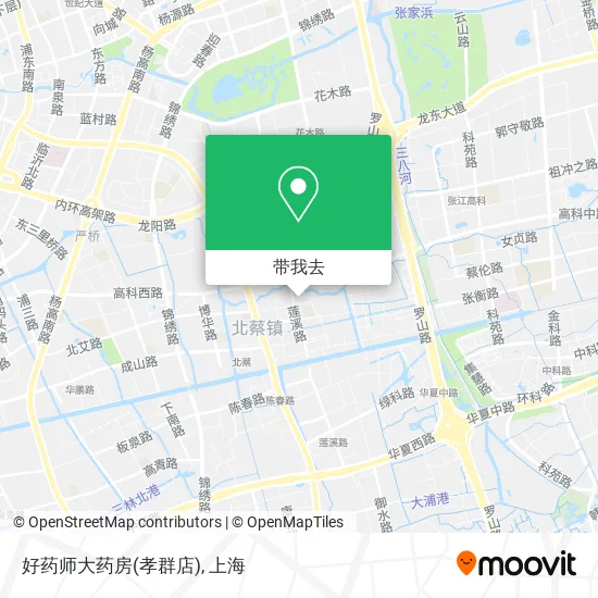 好药师大药房(孝群店)地图
