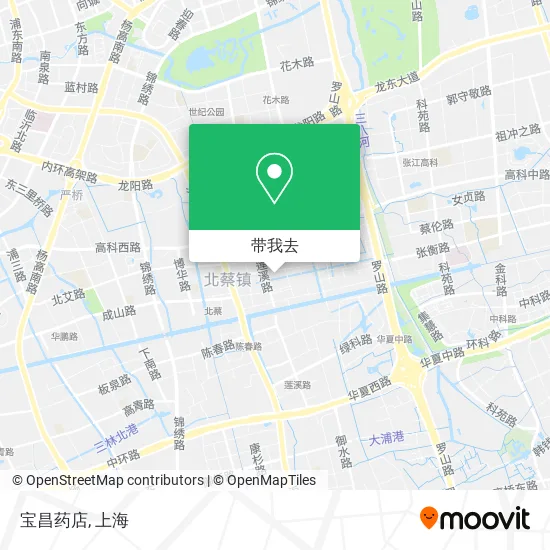 宝昌药店地图