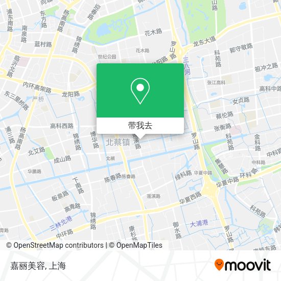 嘉丽美容地图