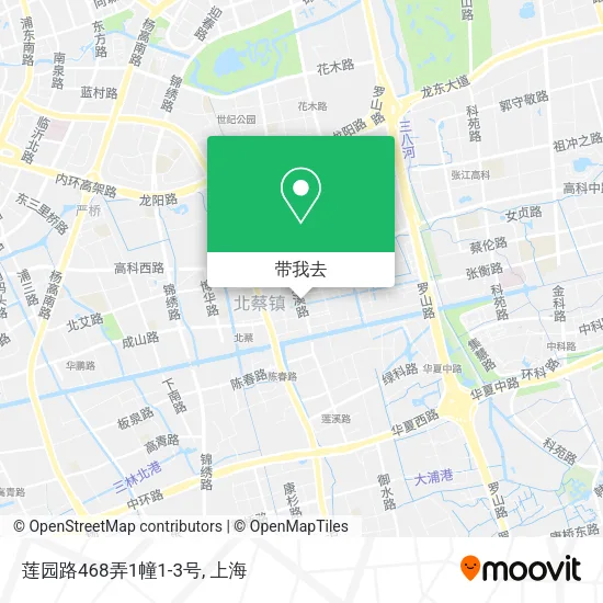 莲园路468弄1幢1-3号地图