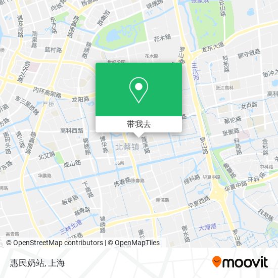惠民奶站地图