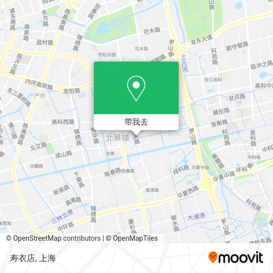 寿衣店地图