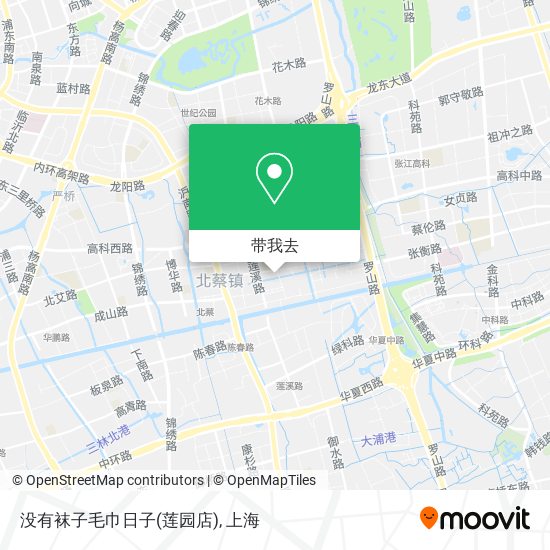 没有袜子毛巾日子(莲园店)地图