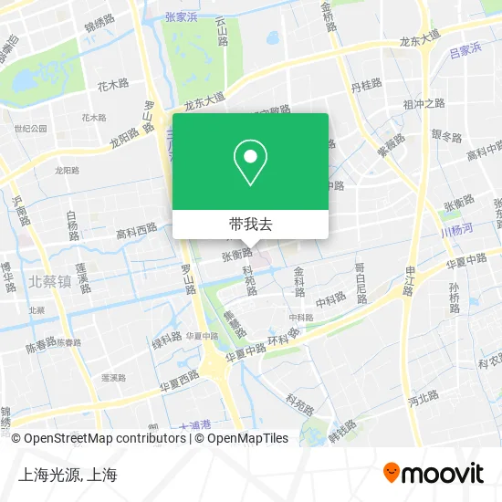 上海光源地图