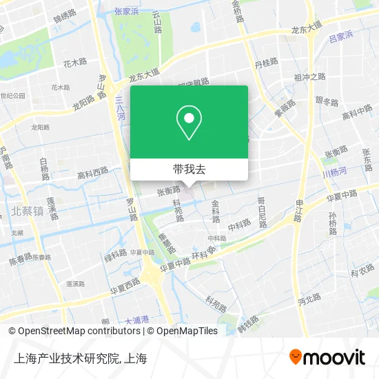 上海产业技术研究院地图