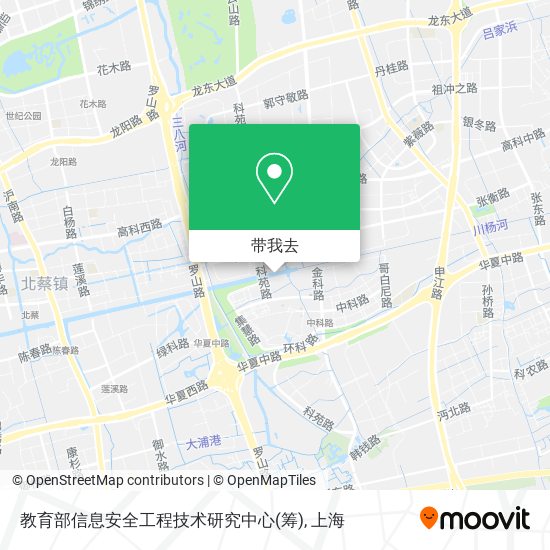 教育部信息安全工程技术研究中心(筹)地图