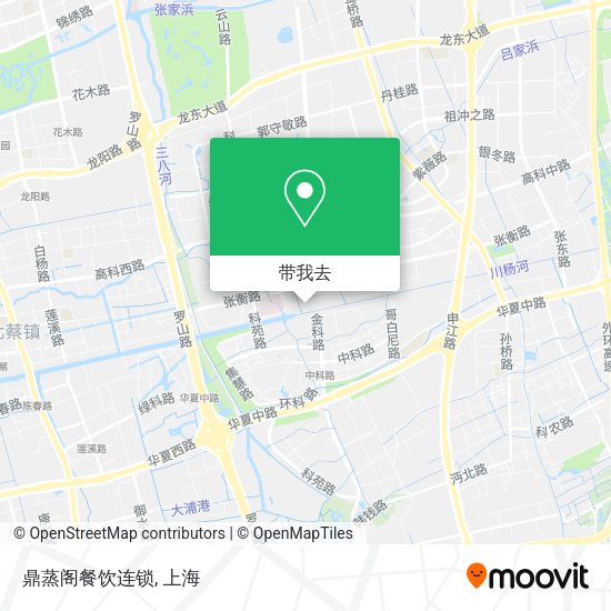 鼎蒸阁餐饮连锁地图