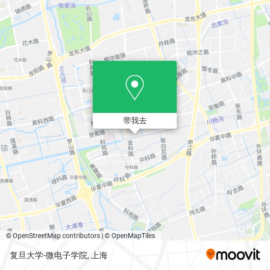 复旦大学-微电子学院地图