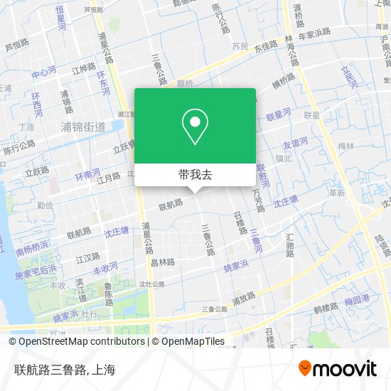 联航路三鲁路地图